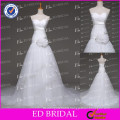 2015 New Fashion Mermaid Sweetheart Ruched Sash Hand-made Flowers Alibaba Wedding Dresses